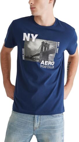 تي شيرت رسم رجال رجال Aeropostale in Saudi Arabia