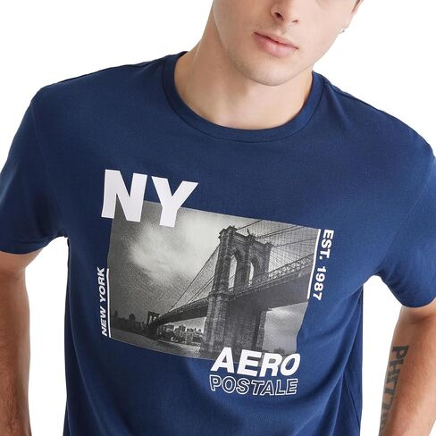 تي شيرت رسم رجال رجال Aeropostale in Saudi Arabia