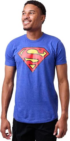DC Justice League Batman & Superman Logos Tees 2-Pack Tees Tees in Saudi Arabia