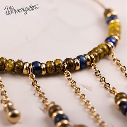 Montana West Wangler Dangle Earrings for Women Natural Stone Hoop Earrings Fashion Dainty Jewelry in Saudi Arabia