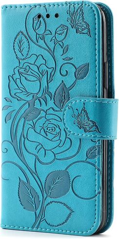 Asuwish Phone Case for Samsung Galaxy A12/M12 with Tempered Glass Screen Protector Cover and Wrist Strap Card Holder Slot Stand Cell Accessories Flip Wallet A 12 5G A-12 S12 12A 4G Women Men Purple in Saudi Arabia