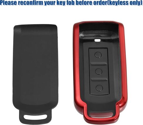 Acropix TPU Key Fob Cover Fit for Mitsubishi Outlander - Pack of 1 Pink in Saudi Arabia