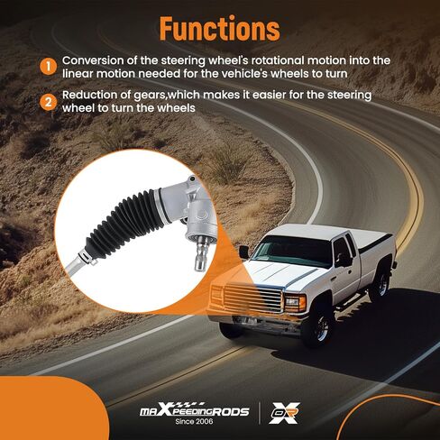 maXpeedingrods Power Steering Rack and Pinion Assembly Compatible with Toyota Corolla 2014-2019 All Engine, Replace# 1G-26013, 2426013, 4551002490 in Saudi Arabia