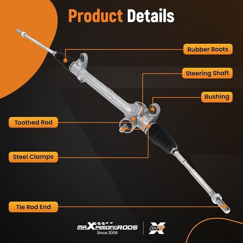 maXpeedingrods Power Steering Rack and Pinion Assembly Compatible with Toyota Corolla 2014-2019 All Engine, Replace# 1G-26013, 2426013, 4551002490 in Saudi Arabia