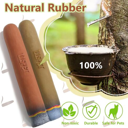 Cigarettes & Cigar Squeaky Dog Toys Set, 3 Pcs Latex Interactive Funny Weed Cigar Imitation Dog Chew Toys for Teething Puppy, Small and Medium Breeds in Saudi Arabia