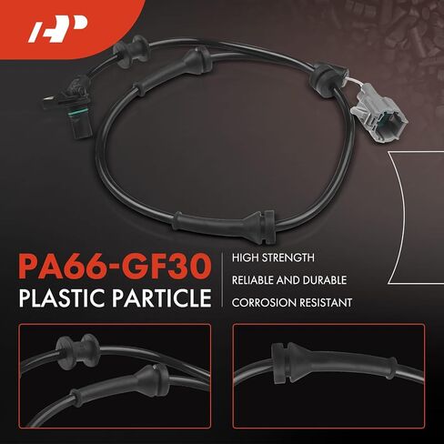 A-Premium ABS Wheel Speed Sensor Compatible with Nissan Models - Titan 2008 2009 2010 2011 - Front & Rear, Driver and Passenger Side, 4-PC Set, Replace# D7910-ZR00B, D7910-ZR00A in Saudi Arabia