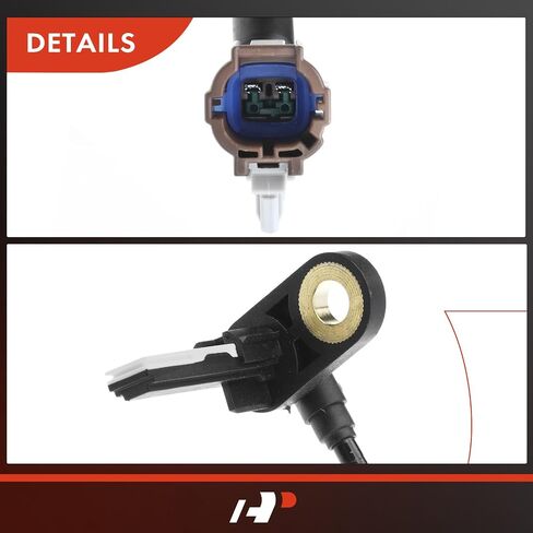 A-Premium ABS Wheel Speed Sensor Compatible with Nissan Models - Titan 2008 2009 2010 2011 - Front & Rear, Driver and Passenger Side, 4-PC Set, Replace# D7910-ZR00B, D7910-ZR00A in Saudi Arabia
