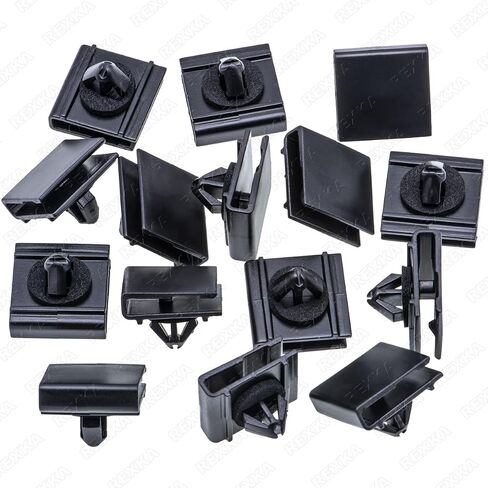 Rexka 15pcs Rocker Moulding Clip with Sealer for Chrysler 6509288AA Dodge Ram C/V, Grand Caravan, Town & Country in Saudi Arabia