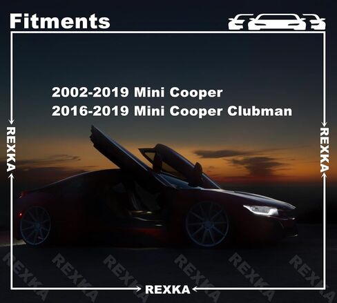 Rexka 15pcs Rocker Panel Moulding Clips for BMW Mini Cooper 07-13-1-480-419 07131480419 R50 R56 R55 R52 R53 in Saudi Arabia