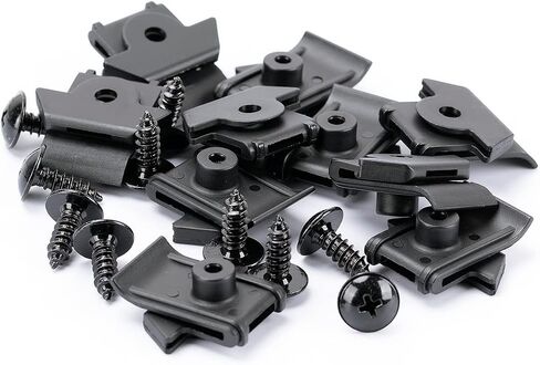 OAUTOO 10Sets Fender Liner Bumper Cover Splash Shield Screw with U-Nut for Nissan & Infiniti 01454-N5061 63848-35F00 in Saudi Arabia