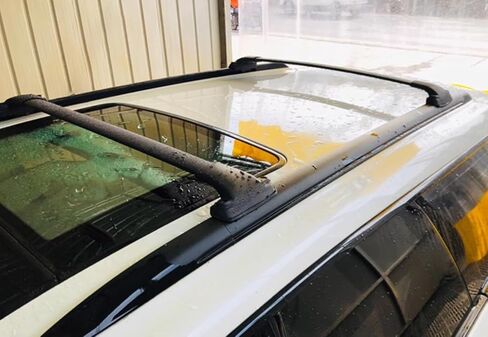 قضبان رف سقف سقف السيارات تناسب Subaru Outback 2015-2020 Rails Rails Clars for Rooftop Cargo Carrier Luggage Kayak Bike Snowboard in Kuwait