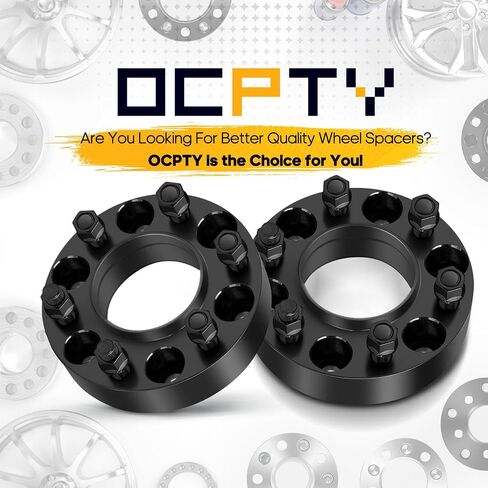 OCPTY 2PCS 6 Lug Wheel Spacers Hubcentric 1.5 بوصة 6x135 إلى 6x135 87mm 14x1.5 in Saudi Arabia