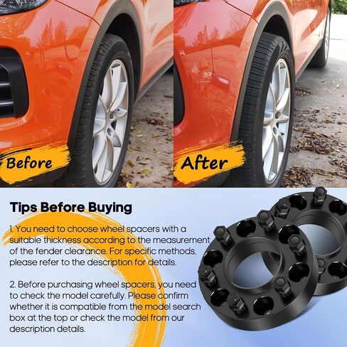 OCPTY 2PCS 6 Lug Wheel Spacers Hubcentric 1.5 بوصة 6x135 إلى 6x135 87mm 14x1.5 in Saudi Arabia