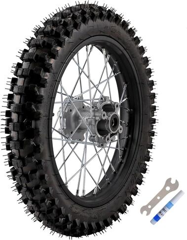 16 "العجلة الخلفية 90/100-16 حافة الإطارات و 45T ضرس وفرامل للفرامل ل 150cc 140cc 200cc دراجة الأوساخ in Kuwait