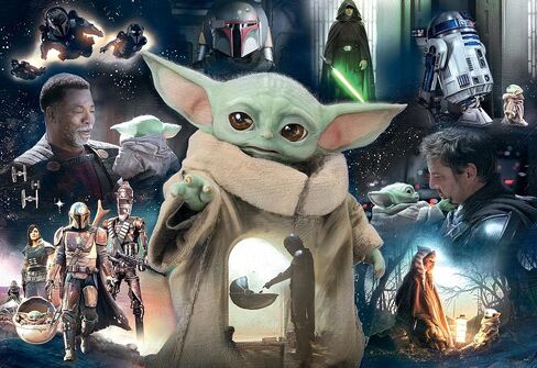 Buffalo Games - Silver Select - Star Wars - “Let’s keep a little optimism here" - 500 Piece Jigsaw Puzzle For Adults -Challenging Puzzle Perfect for Game Nights - Finished Puzzle Size is 21.25 x 15.00 in Saudi Arabia