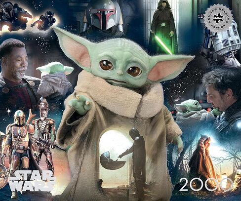 Buffalo Games - Silver Select - Star Wars - “Let’s keep a little optimism here" - 500 Piece Jigsaw Puzzle For Adults -Challenging Puzzle Perfect for Game Nights - Finished Puzzle Size is 21.25 x 15.00 in Saudi Arabia