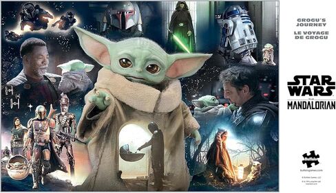 Buffalo Games - Silver Select - Star Wars - “Let’s keep a little optimism here" - 500 Piece Jigsaw Puzzle For Adults -Challenging Puzzle Perfect for Game Nights - Finished Puzzle Size is 21.25 x 15.00 in Saudi Arabia