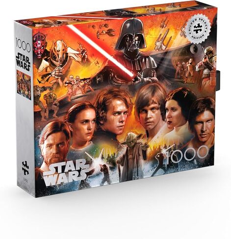 Buffalo Games - Silver Select - Star Wars - “Let’s keep a little optimism here" - 500 Piece Jigsaw Puzzle For Adults -Challenging Puzzle Perfect for Game Nights - Finished Puzzle Size is 21.25 x 15.00 in Saudi Arabia