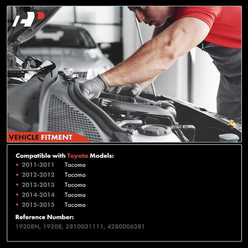 A-Premium Starter Motor متوافق مع Toyota Tacoma 2011 2012 2013 2014 4.0L ، 12V 1.4kW 10-TETH في اتجاه عقارب الساعة ، استبدل# 2810031111 ، 4280006381 in Saudi Arabia