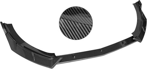 FREEMOTOR802 Front Bumper Lip Splitter Air Dam Chin Spoiler, Fits 2021-2024 Kia K5 EX LX LXS, IKON Style Gloss Black PP 3PCS Underbody Front Lip Spoiler Lower Guard Protector in Saudi Arabia