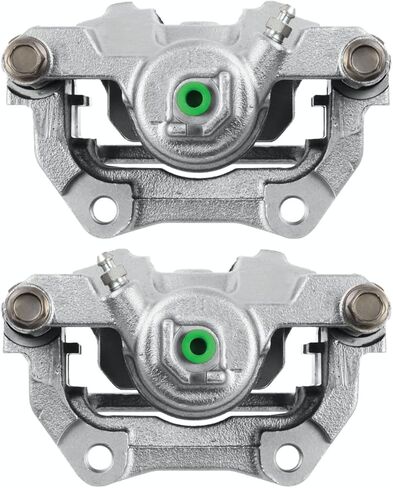 AutoShack Rear Brake Calipers Set of Assembly with Bracket Replacement for 2011-2017 Honda Odyssey 3.5L V6 FWD Driver and Passenger Side BC30478PR in Saudi Arabia