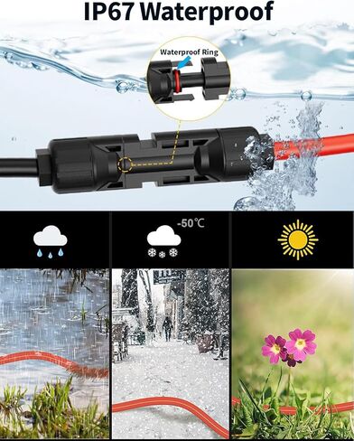 10fts Solar to XT60 Connector Charge Extrex Cable 12awg 3M ، Tonton M-C-4 إلى XT60 كابل الطاقة الشمسية لمحطة الطاقة المحمولة في سلسلة Ecoflow River & Delta ، مولد الطاقة الشمسية ، لوحة شمسية قابلة للطي RV in Kuwait