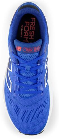 New Balance Men's M880C14 Running Shoe, White/NEO Flame/Black, 8.5 in Saudi Arabia