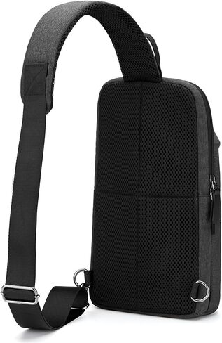 Crossbody Sling Backpack for Men Women Sling Bag Multipurpose Travel Hiking Cross Body Chest Bag (Gray) in Saudi Arabia