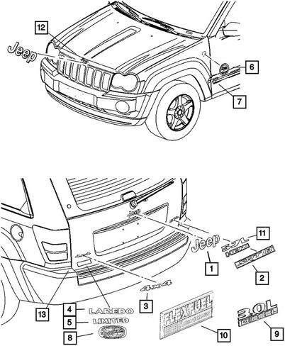 MOPAR 55157317AB ميدالية in Saudi Arabia