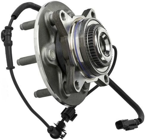 Detroit Axle-4WD Front Wheel Hubs for Ford 2011-2014 F-150 [SVT Raptor ، مع 6 مسمار محور] ، مجموعة محمل عجلتين 2012 2013 استبدال in Kuwait