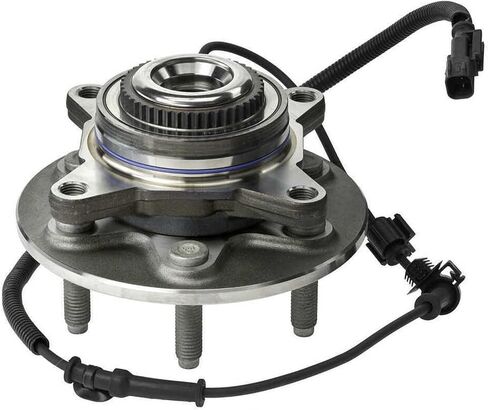 Detroit Axle-4WD Front Wheel Hubs for Ford 2011-2014 F-150 [SVT Raptor ، مع 6 مسمار محور] ، مجموعة محمل عجلتين 2012 2013 استبدال in Kuwait