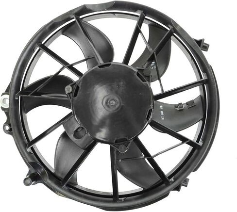 A/C Right Contenser Cooling Fan Assembly Side Passenger Side متوافق مع 1996-2007 Ford Taurus 1996-2005 Mercury Sable FO3112112 FO3115106 in Saudi Arabia