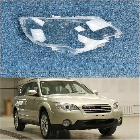 Headlight Housing Compatible For Subaru Outback 2006 2007 2008 2009 Headlamp Light Case Transparent Lampshade Lamp Shell Headlight Lens Glass Cover(Left and Right) in Saudi Arabia
