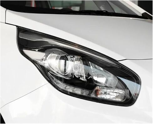 الإسكان الأمامي متوافق مع Kia Carens 2012 2013 2014 2015 2016 غطاء الأمامي الشفافة غلاف مصباح Lampshade Lens Lens Helpramp Housing Plexiglass (1pcs الجانب الأيسر) in Saudi Arabia