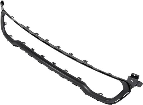 KUAFU Front Bumper Trim Compatible with 2014-2018 Jeep Cherokee 68210024AC CH1044112 Lower Grill Grille Trim Surround Molding Plastic (ABS) Black in Saudi Arabia
