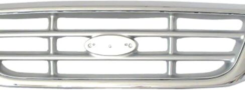 مجموعة مصبغة مع إدراج قابل للطلاء متوافق مع 1999-2004 Ford F-150 F-250 Heritage Chrome Shell in Kuwait