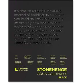 Stonehenge Aqua Medium Medium Vine ، 140 رطل ، بارد ، 7 × 7 بوصات ، 15 ورقة للوسائط الرطبة والجافة in Kuwait
