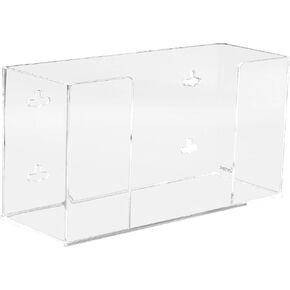 موزع قفاز الأكريليك Kantek ، سعة مربع رباعية ، عرض 10.3 بوصة × 3.8 بوصة × 20.8 بوصة ، واضحة (AH140) in Kuwait