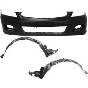Garage-Pro Front Bumper Cover Kit Compatible With Honda Accord 2006-2007, Primed, Sedan in Kuwait