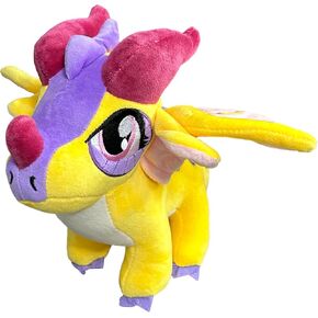 أجنحة من Fire Dragon Plush Toy Rainwing Dragon محشوة الحيوانات الزاحف الفطائر Plush Flying Dragon Pillow Plushies Homeies للجماهير Kids Boys Girls (Nightwing) in Saudi Arabia