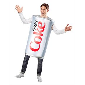 Rubies Coca-Cola: Diet Coke Costume for Adults, Unisex One Size Red in Saudi Arabia