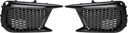 HECASA LED Fog Lights Covers Compatible with 2018-2021 Subaru WRX STI White Amber LED DRL Daytime Running Light & Amber Turn Signal Fog Lamp Covers Left Right Replacement for 57731VA410 57731VA400 in Saudi Arabia