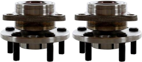 AutoShack Front Wheel Hub Bearing Pair of 2 Driver and Passenger Side Replacement for Chevrolet Cavalier Beretta Corsica Pontiac Grand Am Sunfire Sunbird Buick Skylark Skyhawk V6 FWD 5-Lug HB613019KPR in Saudi Arabia