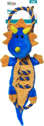 Charming Pet Ranch Roperz Cow Plush Squeaky Dog Toy in Kuwait