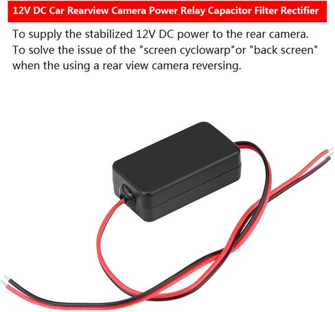Car الخلفي عرض المقوم لسلسلة السيارات الأمريكية في الولايات المتحدة ، موصل مرشح CAPACITOR 12V DC RELAY CAPTION in Kuwait