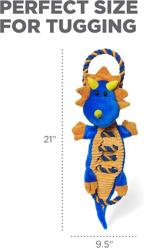 Charming Pet Ranch Roperz Cow Plush Squeaky Dog Toy in Kuwait