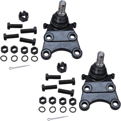 Detroit Axle - Front 12pc Suspension Kit for 1998-2002 Honda Passport 1998-2003 Isuzu Amigo Axiom Rodeo Sport, 4 Outer Inner Tie Rods 4 Upper Lower Ball Joints 2 Sway Bar 2 Boots Replacement in Saudi Arabia