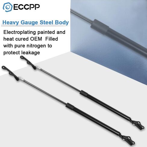 دعامات رفع فتحة ECCPP STRUTS GAS SHOPSS FIT FIT YARIS (SCP1_ ، NLP1_ ، NCP1_) Hatchback 1999-2005 مجموعة من 2 in Saudi Arabia