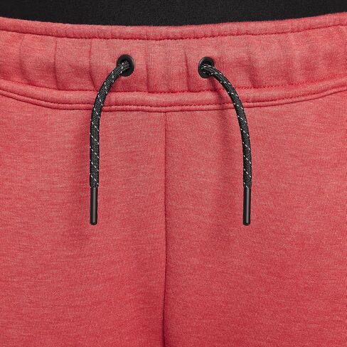 Nike Sportswear Tech Fleece Big Kids ’Kggers (HV5869-672 ، University Light Red Heather/Black/Black) in Kuwait