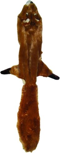 SPOT Skinneeez Stuffless Dog Toy with Squeaker | Plush Tug of War Skunk Squeak Toy for Small and Large Dog Breeds | Machine Washable | Large in Kuwait